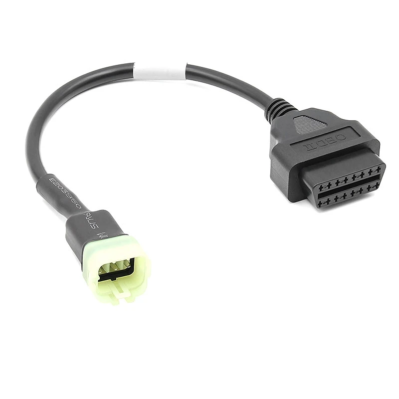 NEW-6 to 16 Pin OBD2 Connectors Diagnostic Tools OBD Extension Cables Adapters for Kawasaki Motorcycle Z Serie
NEW-6 to 16 Pin OBD2 Connectors Diagnostic Tools OBD Extension Cables Adapters for Kawasaki Motorcycle Z Serie