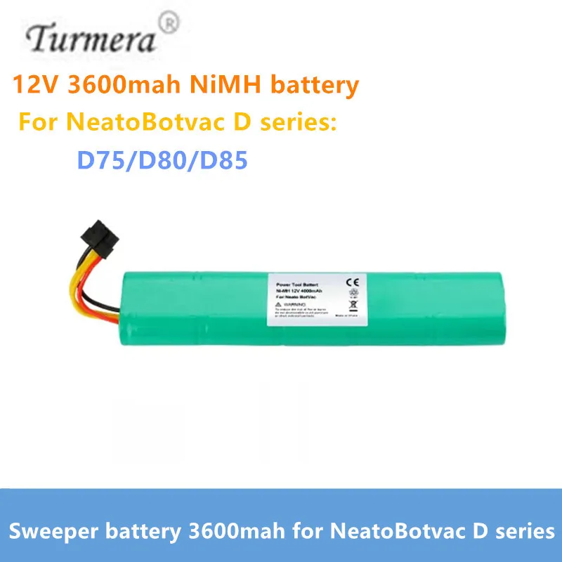 NEW Sweeper battery Neato Botvac 70e 12V 3600mah for NeatoBotvac D series D75/D80/D85 3600mah NiMH battery accessories Turmera
NEW Sweeper battery Neato Botvac 70e 12V 3600mah for NeatoBotvac D series D75/D80/D85 3600mah NiMH battery accessories Turmera