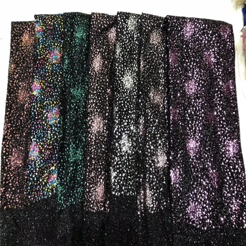African Lace Fabric 2019 Embroidered Nigerian Velvet sequins Lace Fabric High Quality French Tulle Lace Fabric For Women dress
African Lace Fabric 2019 Embroidered Nigerian Velvet sequins Lace Fabric High Quality French Tulle Lace Fabric For Women dress