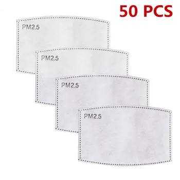 50Pcs/Lot 5 Layers PM2.5 Activated Carbon Filter Insert Protective Filter Media Insert for mouth Mask anti dust mask 
50Pcs/Lot 5 Layers PM2.5 Activated Carbon Filter Insert Protective Filter Media Insert for mouth Mask anti dust mask