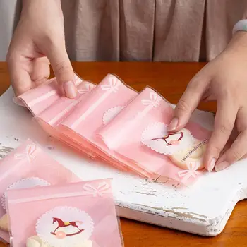 Pink Trojan Horse Handmade Candy Gift Decoration Bags Disposable Plastic Cookie BagsHand Work Biscuit Bags 100 Pcs
Pink Trojan Horse Handmade Candy Gift Decoration Bags Disposable Plastic Cookie BagsHand Work Biscuit Bags 100 Pcs