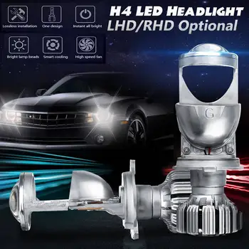 2pcs RHD LHD H4 LED Mini Projector Lens 1.5" Headlight Lens Auto Automobile LED Bulb Hi/Lo Beam 12V 24V 6000K with Fan
2pcs RHD LHD H4 LED Mini Projector Lens 1.5" Headlight Lens Auto Automobile LED Bulb Hi/Lo Beam 12V 24V 6000K with Fan