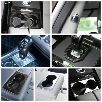 

Lapetus Front / Rear Water Cup Holder / Gear Shift Head Knob For Land Rover Range Rover Evoque L551 2020 2021 Cover Trim Decor