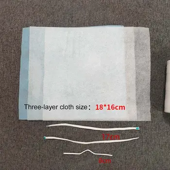 6M Non Woven Disposable Mask Material Three Layer Material DIY Anti Bacterial Dust Proof Melt Blown Layer Household Material
6M Non Woven Disposable Mask Material Three Layer Material DIY Anti Bacterial Dust Proof Melt Blown Layer Household Material
