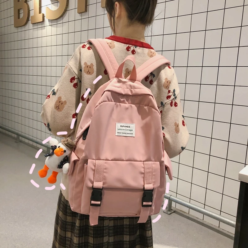 2020 New Waterproof Nylon Backpack for Women Plap Pocket Travel Backpacks Female School Bag for Teenage Girls Book Mochilas 
2020 New Waterproof Nylon Backpack for Women Plap Pocket Travel Backpacks Female School Bag for Teenage Girls Book Mochilas