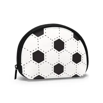 Women WalletsZipper Small Wallet Short Credit Card Coin Purse FemaleWhite And Black Football Soccer Ball Pattern
Women WalletsZipper Small Wallet Short Credit Card Coin Purse FemaleWhite And Black Football Soccer Ball Pattern