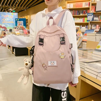 Girl Cute Tide Backpack Women Waterproof School Bags for Teens Female Harajuku School Student Backpack Ladies Japanese Book Bag
Girl Cute Tide Backpack Women Waterproof School Bags for Teens Female Harajuku School Student Backpack Ladies Japanese Book Bag