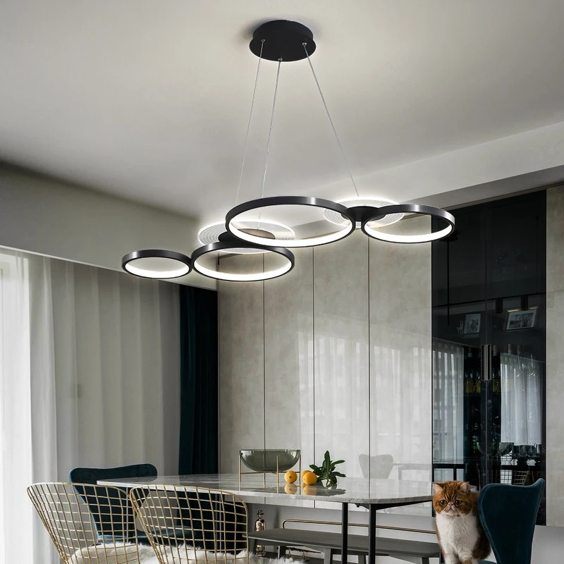 Современные светодиодные подвесные светильники для столовой lampara colgante Lustre Avize