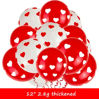 100pcs/lot 12inch White Red Latex Balloons Printed With Love Heart Valentines Day Wedding Birthday Party Decorations Supplies
100pcs/lot 12inch White Red Latex Balloons Printed With Love Heart Valentines Day Wedding Birthday Party Decorations Supplies