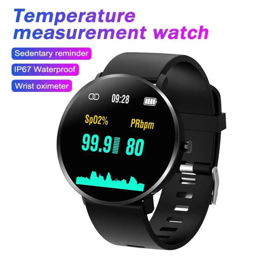 F25T Smart Body Temperature Watch Monitor Fitness Traker Music Control Smart Bracelet Health Steward Sport Waterproof Smart Band
F25T Smart Body Temperature Watch Monitor Fitness Traker Music Control Smart Bracelet Health Steward Sport Waterproof Smart Band