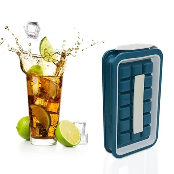 Ice Cube Trays Flexible Trays With Spill-Resistant Removable Lid Stackable Summer Keep Cold Ice Cubes Maker Bottle
Ice Cube Trays Flexible Trays With Spill-Resistant Removable Lid Stackable Summer Keep Cold Ice Cubes Maker Bottle