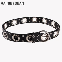 RAINIE SEAN Punk Women Belt Black Pin Buckle Faux Leather Ladies Waist Belt for Trousers Hollow Out Female Pant Accessories 
RAINIE SEAN Punk Women Belt Black Pin Buckle Faux Leather Ladies Waist Belt for Trousers Hollow Out Female Pant Accessories