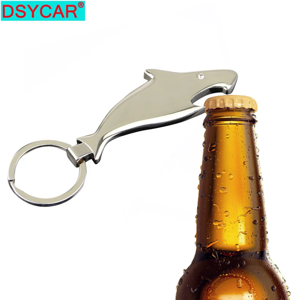 DSYCAR 1Pcs Metal Keychain Bottle Opener Creative Dolphin Style Keychain Accessories Beer Keychain Opener Key Ring Chains
DSYCAR 1Pcs Metal Keychain Bottle Opener Creative Dolphin Style Keychain Accessories Beer Keychain Opener Key Ring Chains