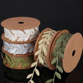 100cm /Lot Sewing Craft Lace Trim Embellishment Leaf Rope Braided With Green Leaves Lace DIY Rope Handmade Garland Ribbon
100cm /Lot Sewing Craft Lace Trim Embellishment Leaf Rope Braided With Green Leaves Lace DIY Rope Handmade Garland Ribbon