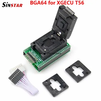 100% Original BGA64 adapter IC socket (XG-ADP-BGA64A-1.0) only for XGECU T56 Programmer Best Quality
100% Original BGA64 adapter IC socket (XG-ADP-BGA64A-1.0) only for XGECU T56 Programmer Best Quality