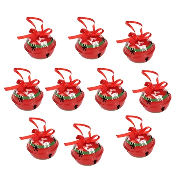 Home Christmas Decoration Reindeer Red Metal Jingle Bell Christmas Tree Decoration Tree Pendant
Home Christmas Decoration Reindeer Red Metal Jingle Bell Christmas Tree Decoration Tree Pendant