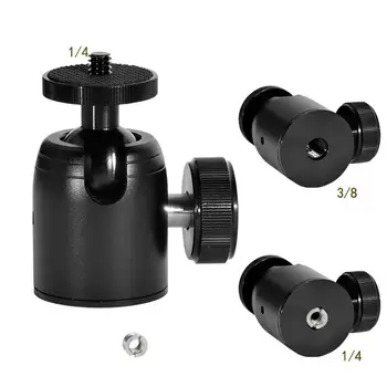 Mini Pan-tilt for DSLR Camera Aluminum Alloy 360 Degree Rotation Spherical Small Pam-tilt
Mini Pan-tilt for DSLR Camera Aluminum Alloy 360 Degree Rotation Spherical Small Pam-tilt