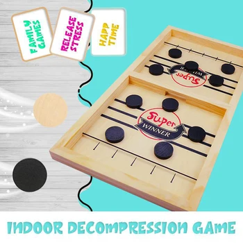 Foosball Winner Board Game Bounce Chess Eject Chess Parent-Child Interactive Chess Bounce Chess Ruffle Ball Desktop Hockey Toy
Foosball Winner Board Game Bounce Chess Eject Chess Parent-Child Interactive Chess Bounce Chess Ruffle Ball Desktop Hockey Toy