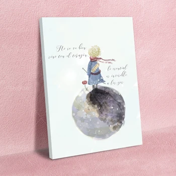 Wall Art Home Decoration Rose Canvas Print the Little Prince Painting Modular Watercolor Picture Poster Modern Living Room Frame
Wall Art Home Decoration Rose Canvas Print the Little Prince Painting Modular Watercolor Picture Poster Modern Living Room Frame