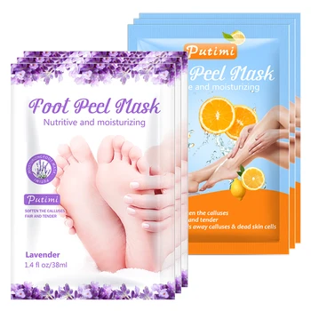 6Pack Whitening Exfoliating Foot Mask Feet Peel Dead Skin Remover Pedicure Socks Spa Foot Care Exfoliator Feet Mask Moisturizing
6Pack Whitening Exfoliating Foot Mask Feet Peel Dead Skin Remover Pedicure Socks Spa Foot Care Exfoliator Feet Mask Moisturizing