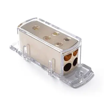 4-Way Car Audio Solar Amp Power/Ground Cable Splitter Distribution Block 4GA A0101 1 input - 4 output
4-Way Car Audio Solar Amp Power/Ground Cable Splitter Distribution Block 4GA A0101 1 input - 4 output