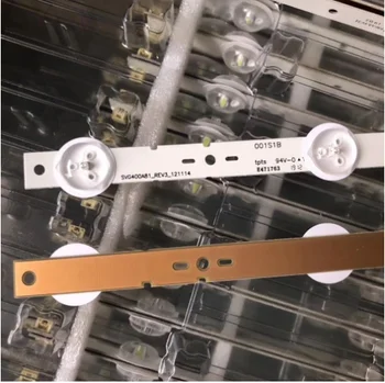 395mm LED Backlight Lamp strip 5leds for So ny 40 inch TV KLV-40R470A SVG400A81 REV3 121114 S400H1LCD-1
395mm LED Backlight Lamp strip 5leds for So ny 40 inch TV KLV-40R470A SVG400A81 REV3 121114 S400H1LCD-1