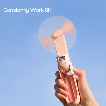 2020 New Style USB Mini Fan Multi-Function Folding Air Cooling Fan Portable Outdoor Travel Mini Fan 2-Speed Adjustable
2020 New Style USB Mini Fan Multi-Function Folding Air Cooling Fan Portable Outdoor Travel Mini Fan 2-Speed Adjustable