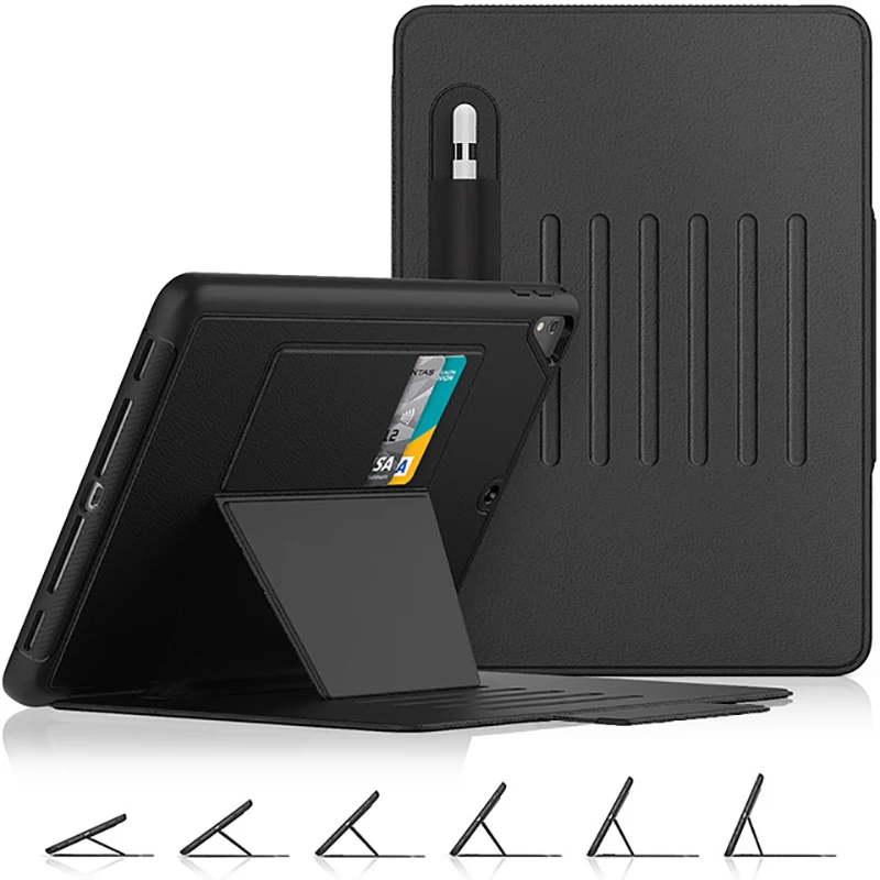 Universal For iPad Air 2 iPad 5th 6th Generation iPad Pro 9.7 Case with Pen Slot and Adjustable Magnetic Kickstand Smart Cover
Universal For iPad Air 2 iPad 5th 6th Generation iPad Pro 9.7 Case with Pen Slot and Adjustable Magnetic Kickstand Smart Cover