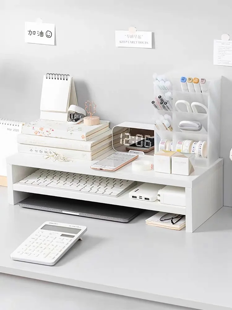 Office computer monitor increase shelf desktop keyboard storage box tray stand storage box storage box finishing box storage
Office computer monitor increase shelf desktop keyboard storage box tray stand storage box storage box finishing box storage