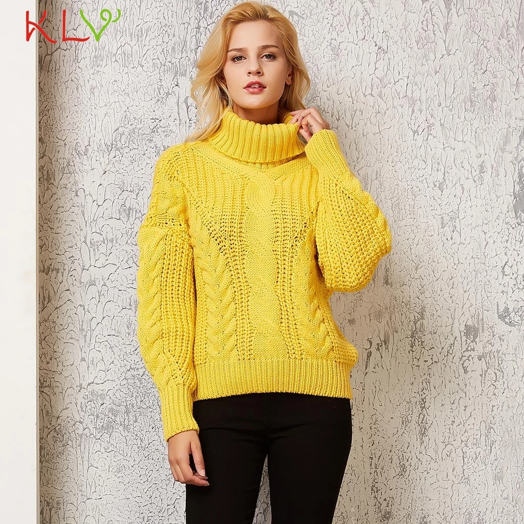 Women Sweater Turtleneck Solid knitted Jacket Long Sleeve Pullover Top Winter Casual 2019 Plus Size Korean Clothes Girls 19Jul
Women Sweater Turtleneck Solid knitted Jacket Long Sleeve Pullover Top Winter Casual 2019 Plus Size Korean Clothes Girls 19Jul