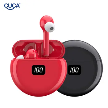 CUCA TWS Earphones Bluetooth Wireless Headphones Auto connect Stereo Sports Headset Free Earbuds with Mic For huawei IOS Android
CUCA TWS Earphones Bluetooth Wireless Headphones Auto connect Stereo Sports Headset Free Earbuds with Mic For huawei IOS Android
