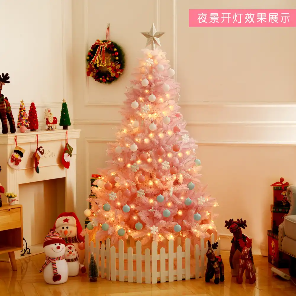 encrypted christmas tree decoration model ornaments for home