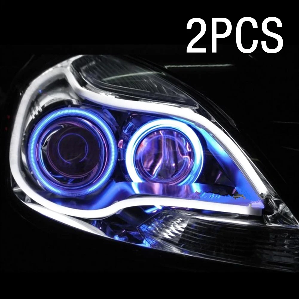 2pcs Ultrafine Car DRL LED Daytime Running Lights White Turn Signal Guide Strip for Headlight Assembly Accept Drop Shipping
2pcs Ultrafine Car DRL LED Daytime Running Lights White Turn Signal Guide Strip for Headlight Assembly Accept Drop Shipping