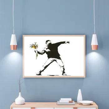 Banksy Art Print Poster, Graffiti Wall Picture for Living Room Children's Room Decor Canvas Paintings Home Decoration
Banksy Art Print Poster, Graffiti Wall Picture for Living Room Children's Room Decor Canvas Paintings Home Decoration