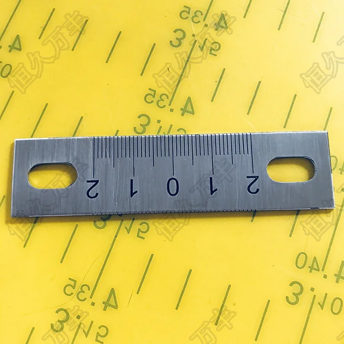 Length: 80 mm, Middle Scale With Holes, 4 cm, Middle Scale, Mechanical Rule, Ruler, Row Drill Ruler, 80 # 20 # 1
Length: 80 mm, Middle Scale With Holes, 4 cm, Middle Scale, Mechanical Rule, Ruler, Row Drill Ruler, 80 # 20 # 1