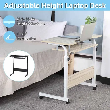 80X40X(70-90)cm Standing Computer Desk Laptop Table Foldable Computer Table Adjustable Portable Laptop Desk Laptop Bed
80X40X(70-90)cm Standing Computer Desk Laptop Table Foldable Computer Table Adjustable Portable Laptop Desk Laptop Bed