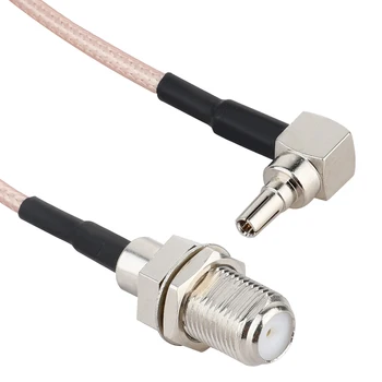 RF Pigtail Cable F to CRC9 Connector F Female to CRC9 RG316 Pigtail Cable
RF Pigtail Cable F to CRC9 Connector F Female to CRC9 RG316 Pigtail Cable