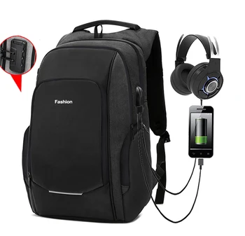 15.6/17 inch Travel Laptop Backpack Anti Theft Laptop Backpack USB Charging Port Water Resistant College School Bag for Men
15.6/17 inch Travel Laptop Backpack Anti Theft Laptop Backpack USB Charging Port Water Resistant College School Bag for Men