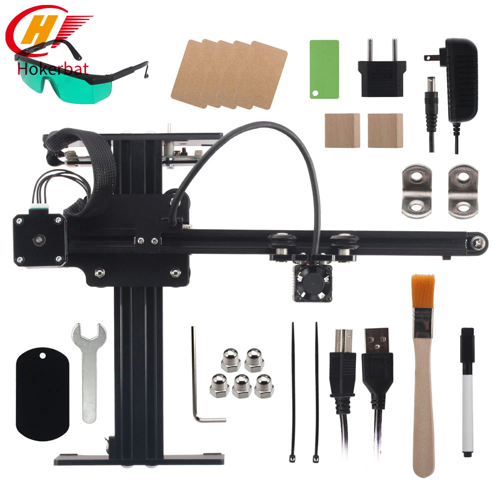 Master 12V2A 7W Laser Engraving Machine DIY Mini CNC Cutting Wood Router Desktop Engraver for Metal/Wood/Plastics
Master 12V2A 7W Laser Engraving Machine DIY Mini CNC Cutting Wood Router Desktop Engraver for Metal/Wood/Plastics