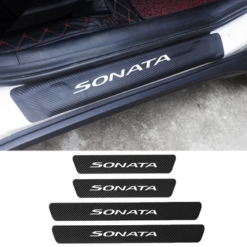 4pcs PU Carbon fiber Door Sill Scuff Plate Guards Stickers Protector For Hyundai Sonata LF 2015 2016 2017 2018 2019 Accessories
4pcs PU Carbon fiber Door Sill Scuff Plate Guards Stickers Protector For Hyundai Sonata LF 2015 2016 2017 2018 2019 Accessories