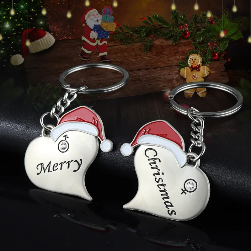Originality Christmas Hat Lovers Key Buckle Personality Activity Advertisement Give Small Gift Pendant
Originality Christmas Hat Lovers Key Buckle Personality Activity Advertisement Give Small Gift Pendant