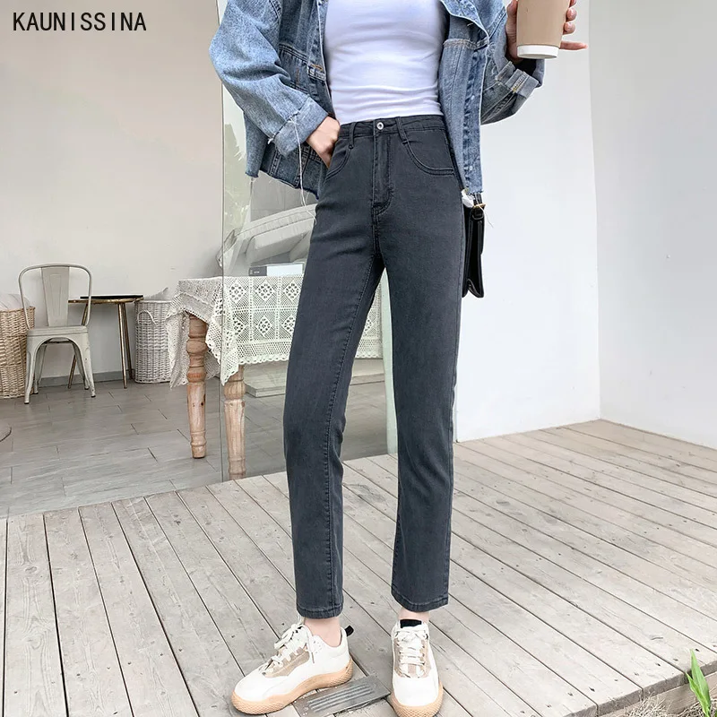 Women's Summer Jeans Thin Slim Straight Korean Style Retro Denim Pants Fashion Student High Waist Ankle Length Trousers Jeans
Women's Summer Jeans Thin Slim Straight Korean Style Retro Denim Pants Fashion Student High Waist Ankle Length Trousers Jeans