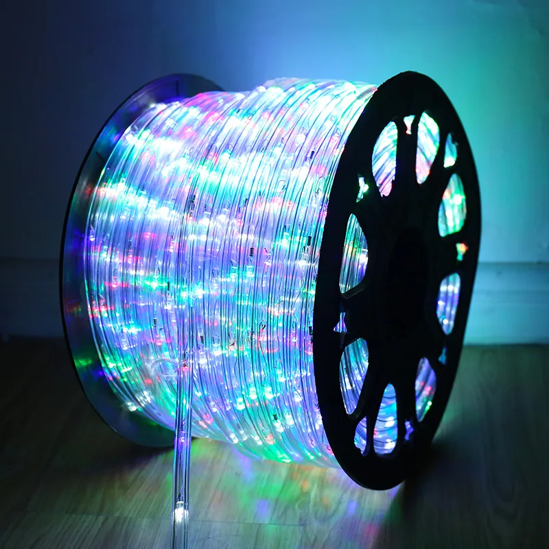 LED Strip Round Double Wire Rainbow Tube Lighting Chain Outdoor Waterproof Light Festivals LED Strip Flexible Light
LED Strip Round Double Wire Rainbow Tube Lighting Chain Outdoor Waterproof Light Festivals LED Strip Flexible Light
