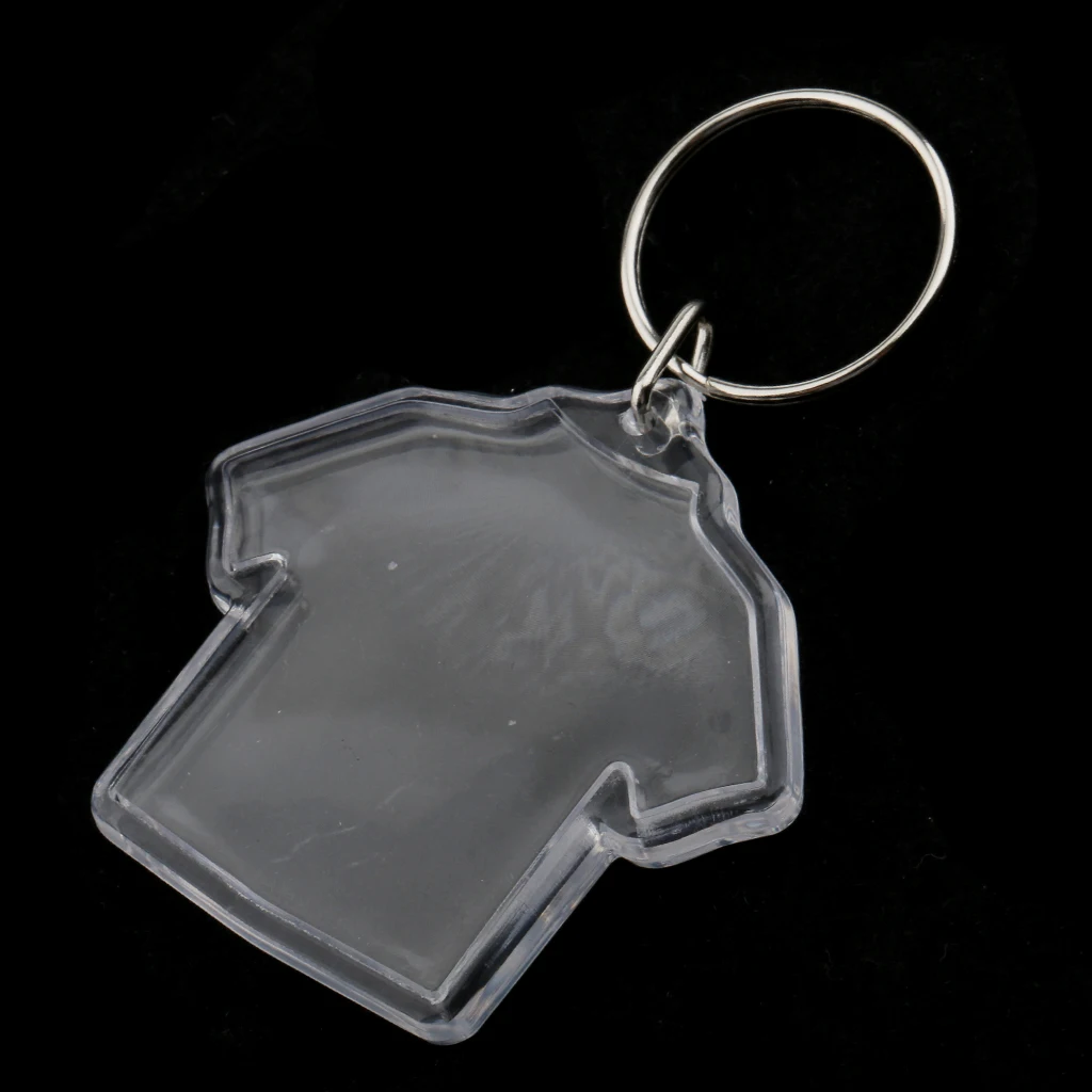 20pcs/Pack Blank Clear Acrylic Keyring Square 45mm Photo Insert Keychain Creative Gift 20pcs/Pack Blank Clear Acrylic Keyring Square 45mm Photo Insert Keychain Creative Gift