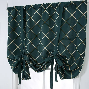 Geometric Embroidered Waterproof Roman Curtain Cross Border Finished Curtain Nordic Plain Embroidery Rod Curtain
Geometric Embroidered Waterproof Roman Curtain Cross Border Finished Curtain Nordic Plain Embroidery Rod Curtain