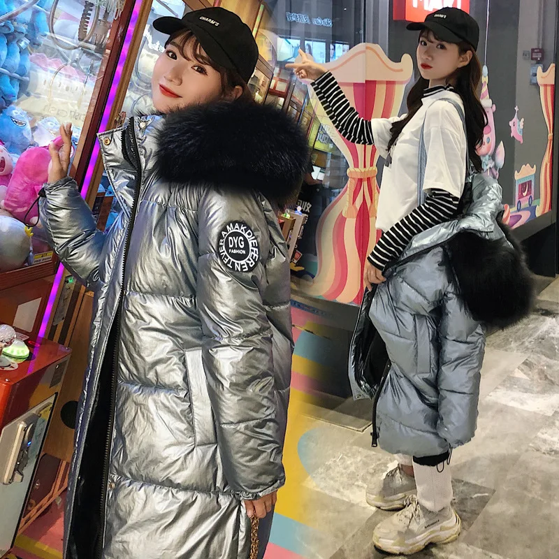 Off Season Bright Surface Cotton Coat Women's Hooded Mid-length Cotton-padded Jacket 2019 Autumn And Winter New Style Loose-Fit
Off Season Bright Surface Cotton Coat Women's Hooded Mid-length Cotton-padded Jacket 2019 Autumn And Winter New Style Loose-Fit