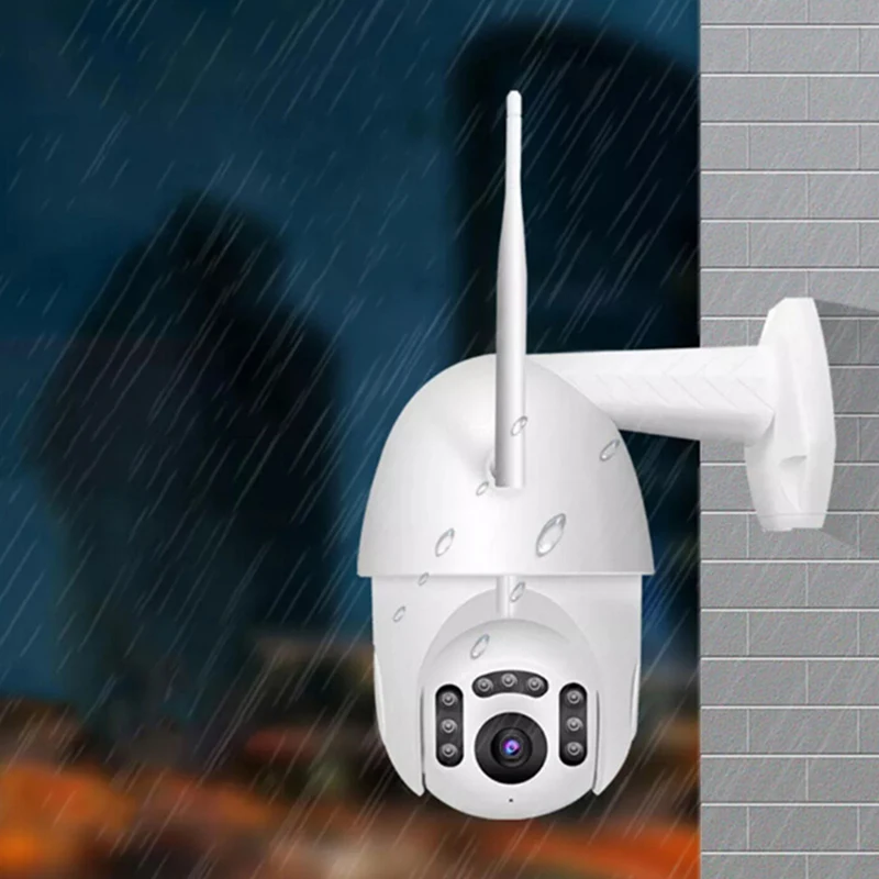 XiaoVV B7 1080P HD IP Camera 360 Degree PTZ Rotation H.265 Waterproof ONVIF 8 LEDs Infrared Night Version APP Remote Control
XiaoVV B7 1080P HD IP Camera 360 Degree PTZ Rotation H.265 Waterproof ONVIF 8 LEDs Infrared Night Version APP Remote Control
