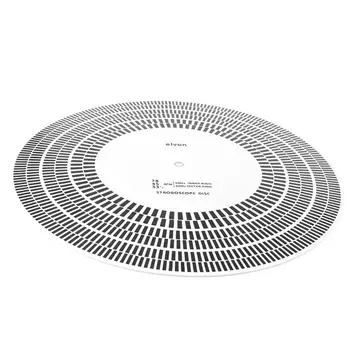 LP Vinyl Record Turntable Phono Tachometer Calibration Strobe Disc Stroboscope Mat 33 45 78 RPM
LP Vinyl Record Turntable Phono Tachometer Calibration Strobe Disc Stroboscope Mat 33 45 78 RPM