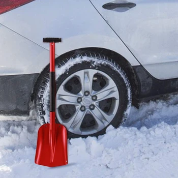 Aluminum Lightweight Snow Shovel for Car Emergency, 21Inch -32Inch Durable Compact Collapsible Snowboard Shovel,Red
Aluminum Lightweight Snow Shovel for Car Emergency, 21Inch -32Inch Durable Compact Collapsible Snowboard Shovel,Red