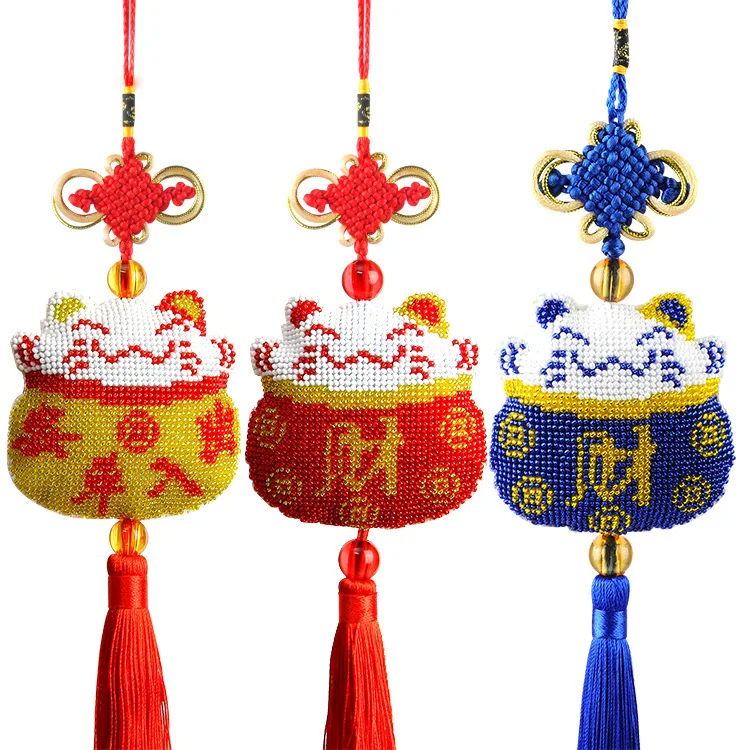 Car Key Chain Accessories Stamped Crafts DIY Printed Cross-Stitching-Kit Embroidery Stich-Bead Needlework Cat084-086
Car Key Chain Accessories Stamped Crafts DIY Printed Cross-Stitching-Kit Embroidery Stich-Bead Needlework Cat084-086